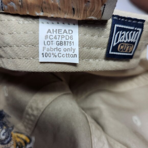 Maui Scuba Shack Hawaii Hat Cap Adjustable 100% Cotton Beige Classic Cut - Picture 9 of 9